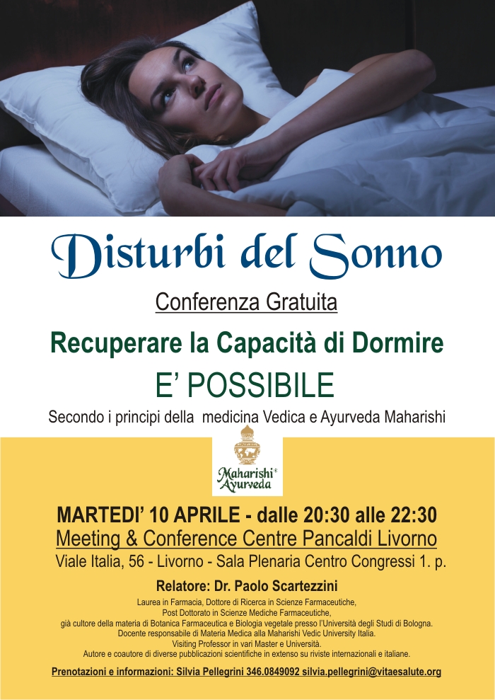 immagine articolo Disturbi del Sonno - Recuperare la capacità di dormire